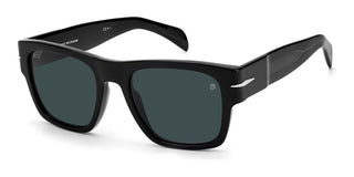 David Beckham DB 7000/S BOLD men Black Squared Sunglasses