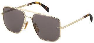David Beckham DB 7001/S men Gold Geometric Sunglasses