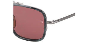 David Beckham DB 7002/S men Ruthenium Geometric Sunglasses