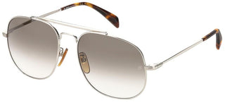David Beckham DB 7004/S men Silver Pilot Sunglasses