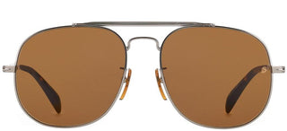 David Beckham DB 7004/S men Ruthenium Pilot Sunglasses