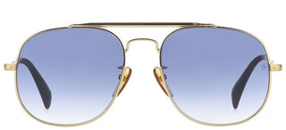 David Beckham DB 7004/S men Gold Pilot Sunglasses