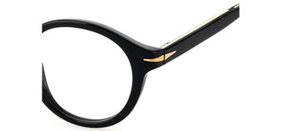 David Beckham DB 7010 men Black Round Eyeglasses