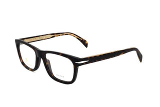 David Beckham DB 7011 men Havana Geometric Eyeglasses