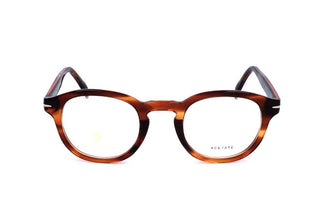 David Beckham DB 7017 men Brown Round Eyeglasses