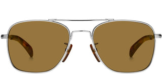 David Beckham DB 7019/S men Silver Geometric Sunglasses