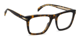 David Beckham Db 7020 Men Havana Rectangle Eyeglasses
