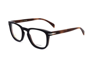 David Beckham DB 7022 men Havana Geometric Eyeglasses