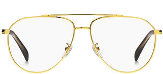 David Beckham DB 7023 men Yellow Pilot Eyeglasses