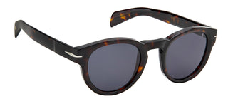 David Beckham DB 7041/S men Havana Round Sunglasses