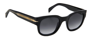 David Beckham DB 7045/S men Black Squared Sunglasses