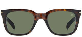 David Beckham DB 7047/S men Havana Geometric Sunglasses