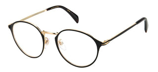 David Beckham DB 7056 men Black Round Eyeglasses