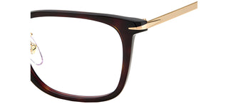 David Beckham DB 7060/F men Havana Geometric Eyeglasses