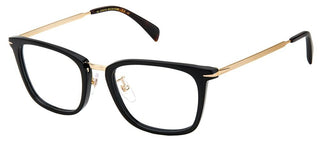 David Beckham DB 7060/F men Black Geometric Eyeglasses