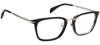 David Beckham DB 7060/F men Grey Geometric Eyeglasses
