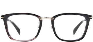 David Beckham DB 7060/F men Grey Geometric Eyeglasses