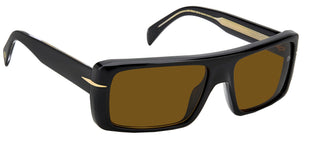 David Beckham DB 7063/S men Black Geometric Sunglasses