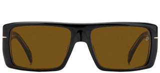 David Beckham DB 7063/S men Black Geometric Sunglasses