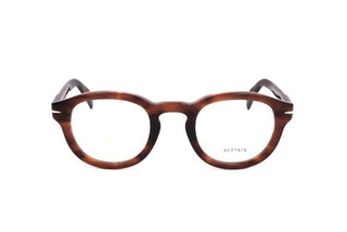 David Beckham DB 7069 men Havana Geometric Eyeglasses