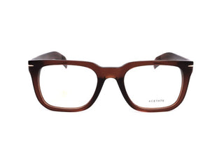 David Beckham DB 7070 men Brown Geometric Eyeglasses