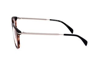 David Beckham DB 7074/F men Havana Geometric Eyeglasses