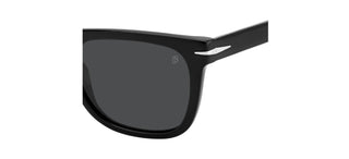 David Beckham DB 7077/S men Black Squared Sunglasses