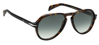 David Beckham DB 7079/S men Havana Pilot Sunglasses