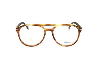 David Beckham Db 7087 Men Brown Pilot Eyeglasses