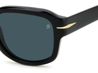 David Beckham DB 7098/S men Black Squared Sunglasses