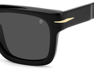 David Beckham DB 7100/S men Black Squared Sunglasses
