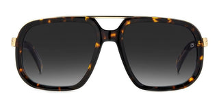 David Beckham DB 7101/S men Havana Geometric Sunglasses