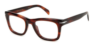 David Beckham DB 7105 men Brown Squared Eyeglasses
