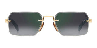 David Beckham Db 7109/s Men Gold Squared Sunglasses