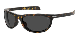 David Beckham DB 7117/S men Havana Geometric Sunglasses