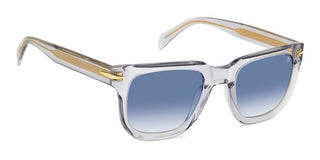 David Beckham Db 7118/s Men Transparent Rectangle Sunglasses