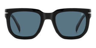 David Beckham Db 7118/s Men Black Rectangle Sunglasses