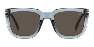David Beckham Db 7118/s Men Grey Rectangle Sunglasses