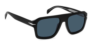 David Beckham Db 7127/s Men Black Rectangle Sunglasses