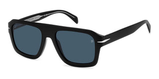 David Beckham Db 7127/s Men Black Rectangle Sunglasses