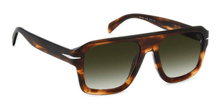 David Beckham Db 7127/s Men Brown Rectangle Sunglasses