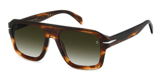 David Beckham Db 7127/s Men Brown Rectangle Sunglasses