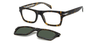 David Beckham Db 7129/cs Men Havana Rectangle Sunglasses