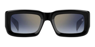 David Beckham Db 7131/s Men Black Rectangle Sunglasses