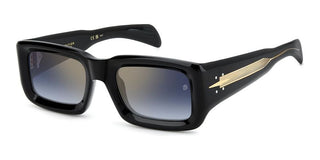 David Beckham Db 7131/s Men Black Rectangle Sunglasses