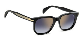 David Beckham Db 7133/s Men Black Rectangle Sunglasses