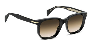 David Beckham Db 7133/s Men Black Rectangle Sunglasses