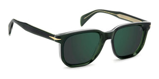 David Beckham Db 7133/s Men Green Rectangle Sunglasses