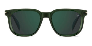 David Beckham Db 7133/s Men Green Rectangle Sunglasses