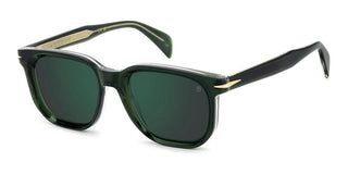 David Beckham Db 7133/s Men Green Rectangle Sunglasses
